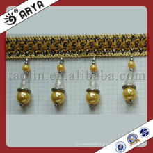 Nouveau design rideau en polyester à perles Franges pour maison décoration Accessoires Beads Curtain